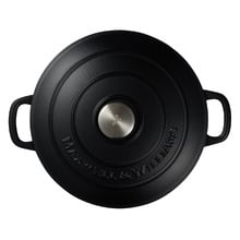 Black 3.2L Cast Iron Braiser